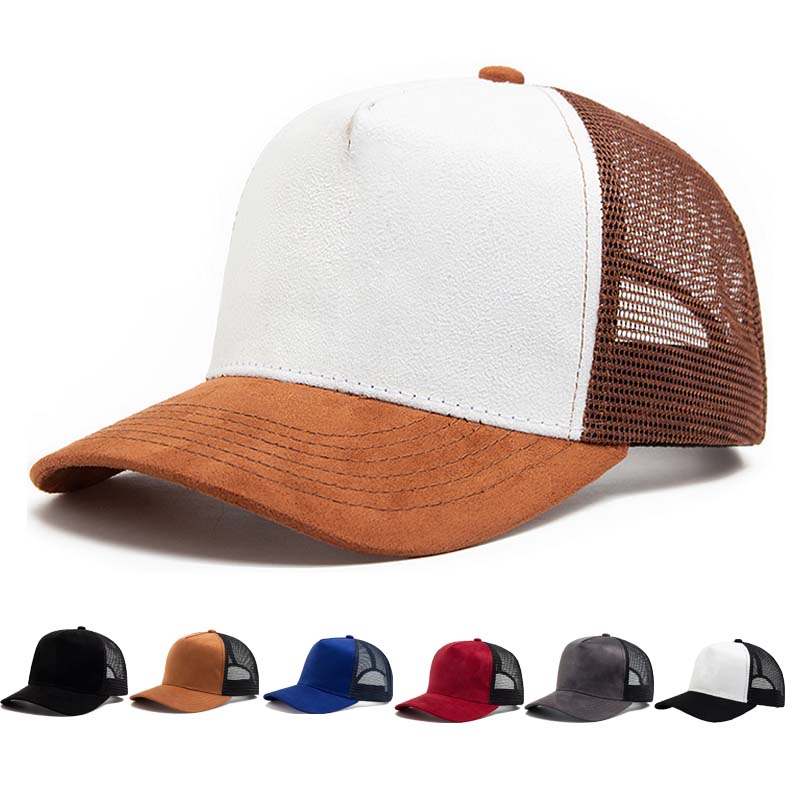 Corduroy Cap 5 Panel - Personality Hot Selling 5 Panel Mesh