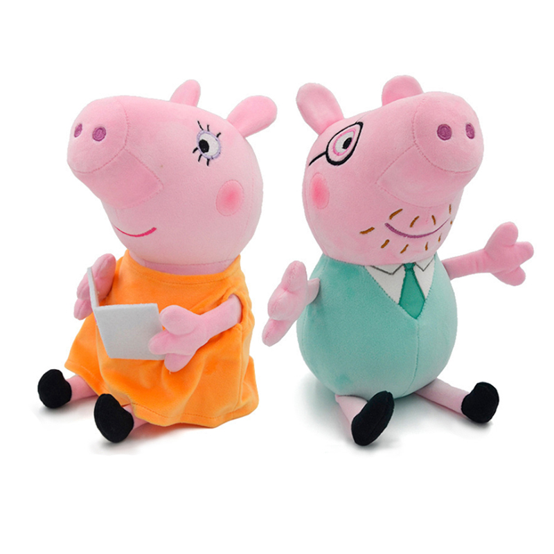 30cm Peppa Pig Plush Toys Cute - đánh giá và giá Dad Hat Cotton