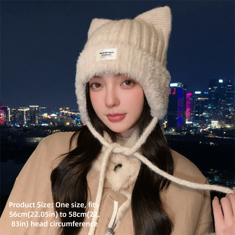 Versatile Polyester Cat Ear Kn - đánh giá và giá Trapper Hat Ear Flap