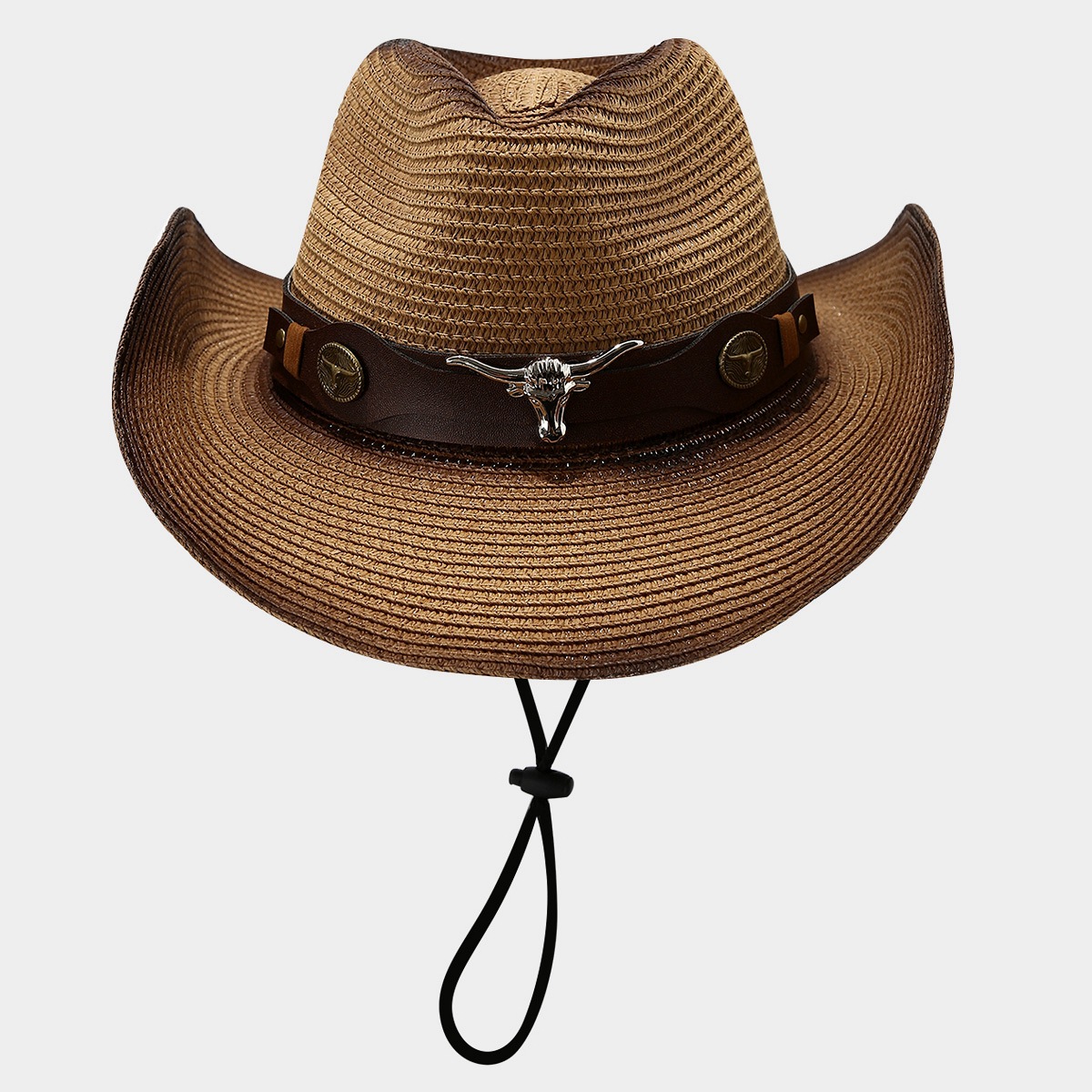 New American Western Style Cow - đánh giá và giá Cowboy Hat Straw