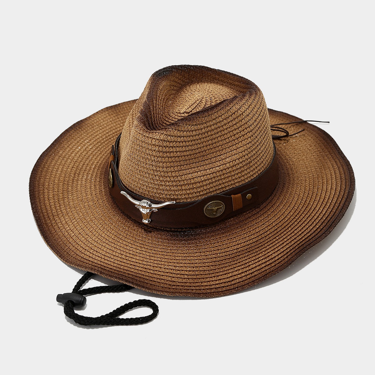 New American Western Style Cow - đánh giá và giá Cowboy Hat Straw