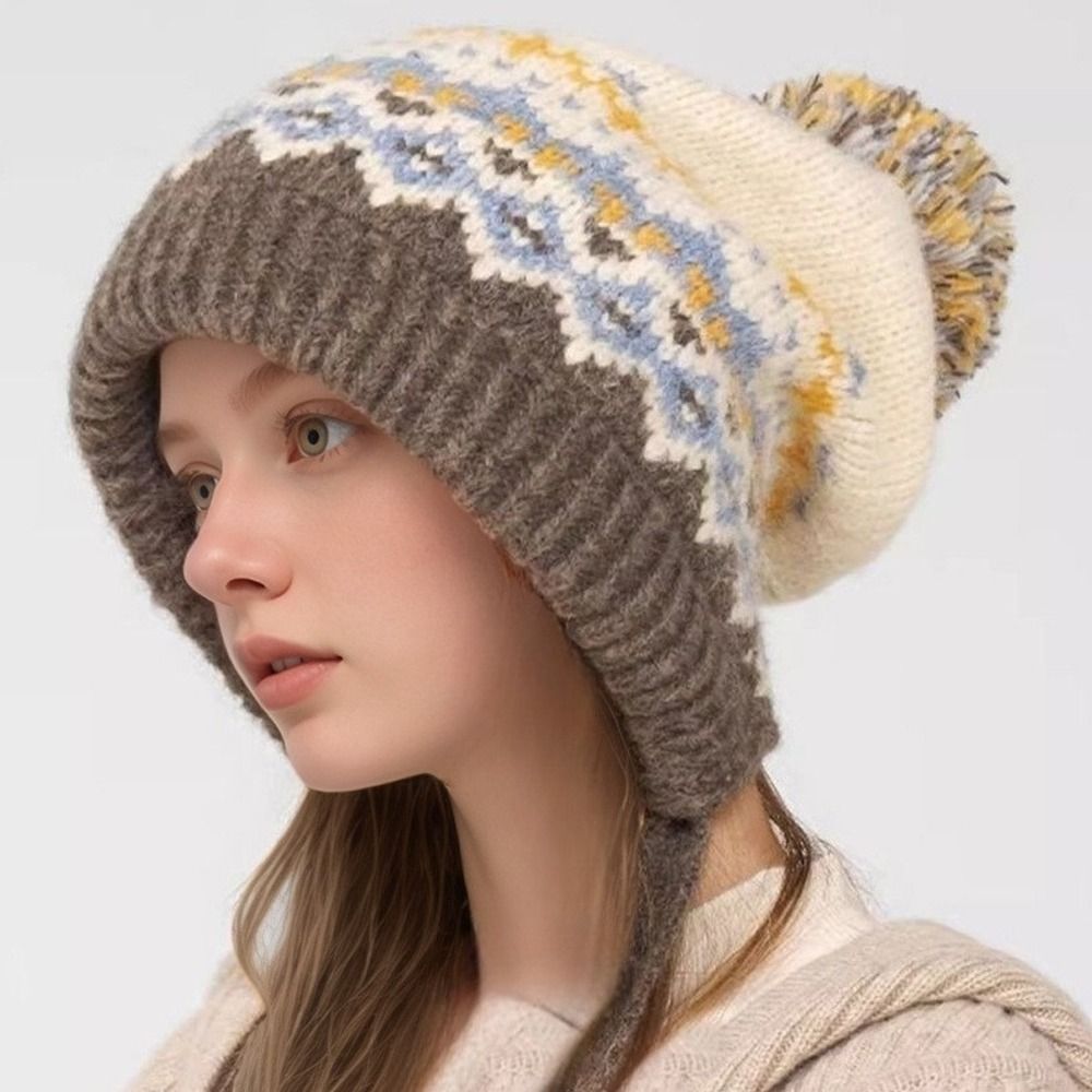 Fashion Pompom Warm Hat Windpr - đánh giá và giá Winter Trapper Hat