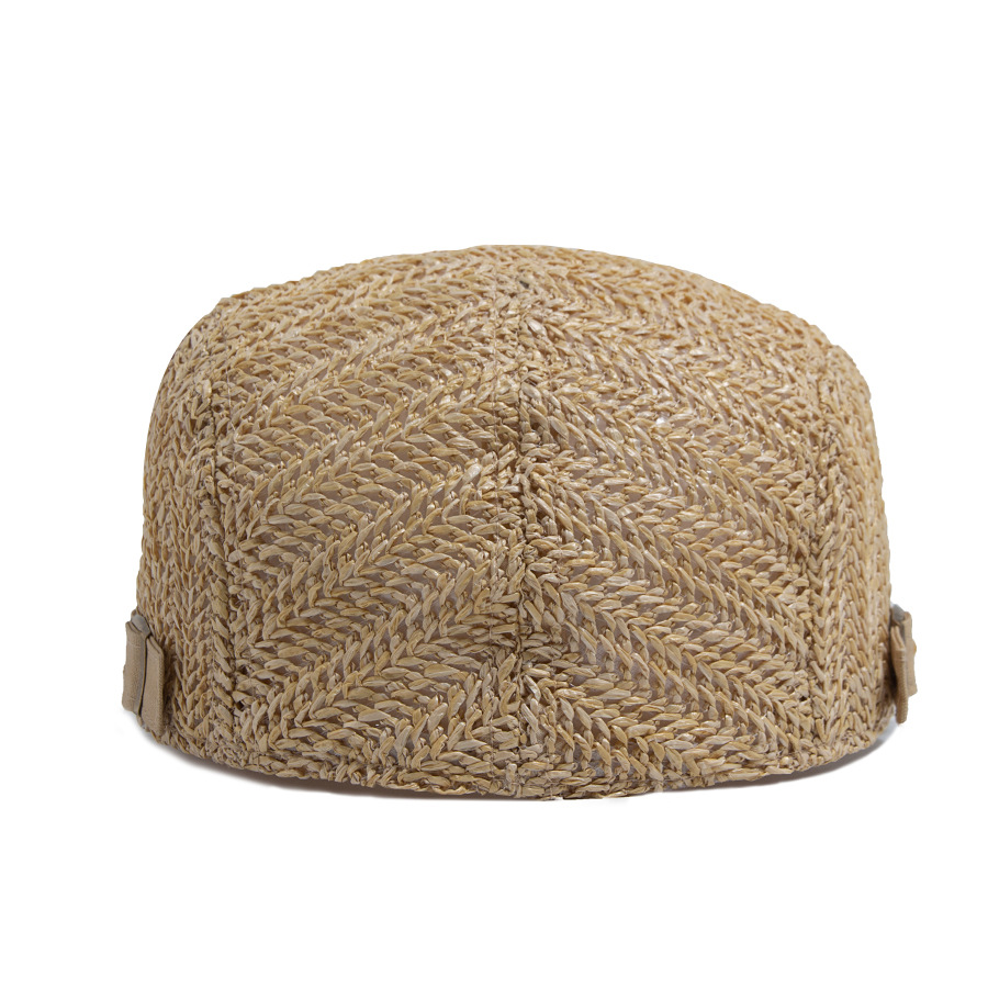 Straw Style Flat Cap Men Women - đánh giá và giá Newsboy Cap Ivy