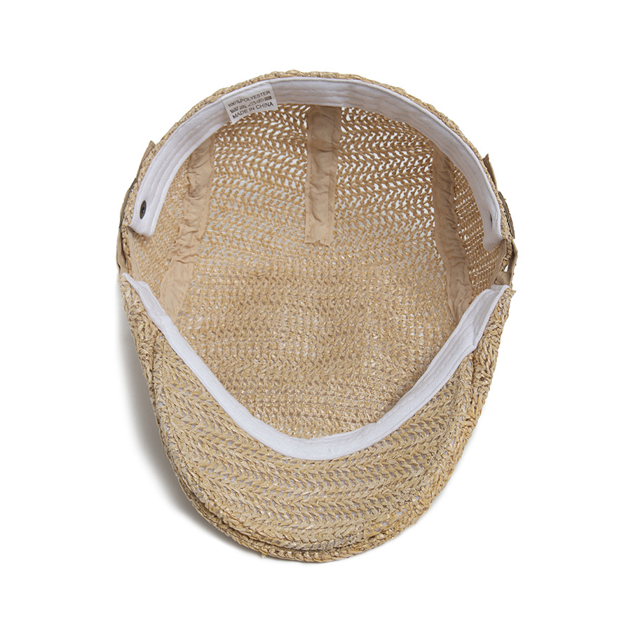 Straw Style Flat Cap Men Women - đánh giá và giá Newsboy Cap Ivy