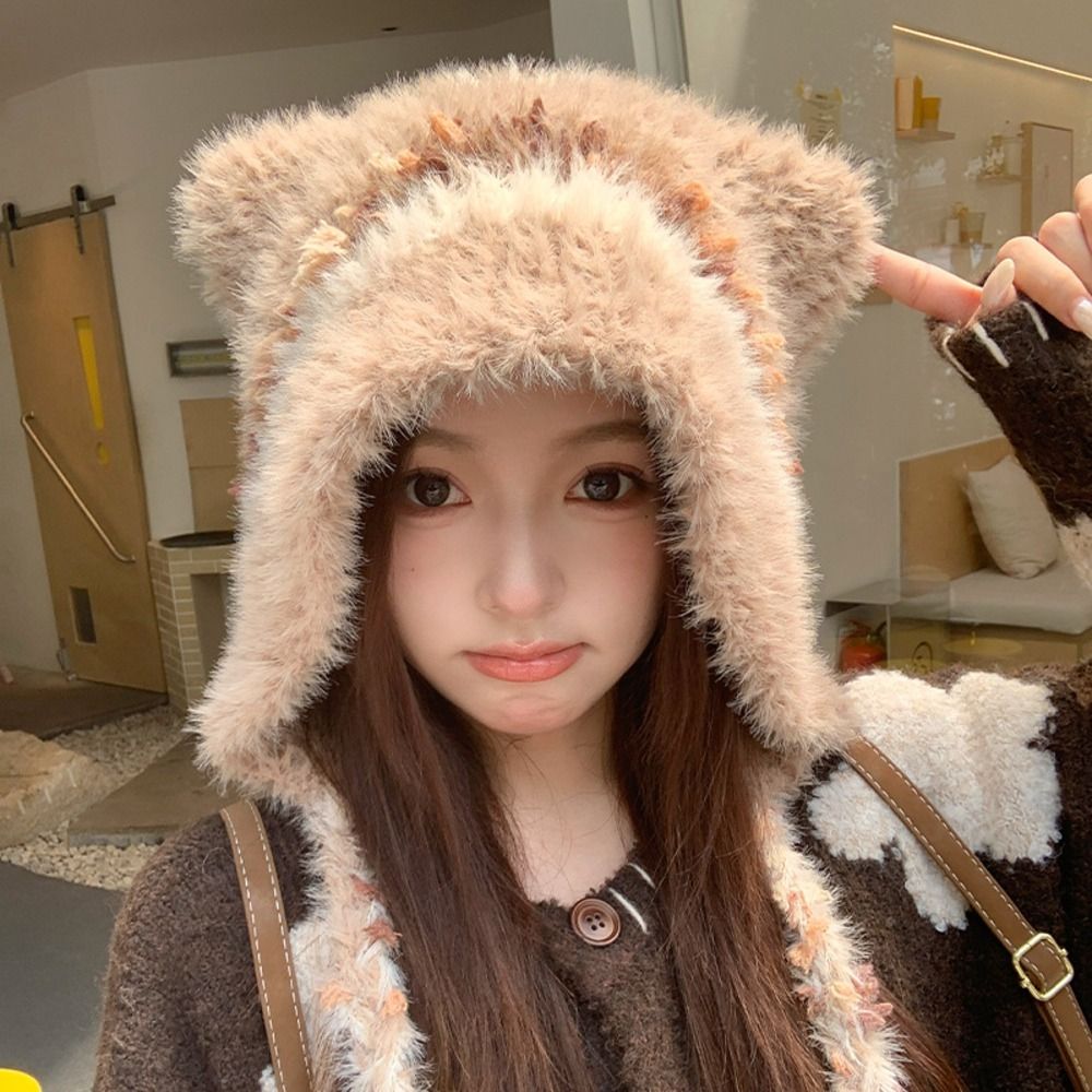 Sweet Polyester Cat Ear Hat On - đánh giá và giá Trapper Hat Ear Flap
