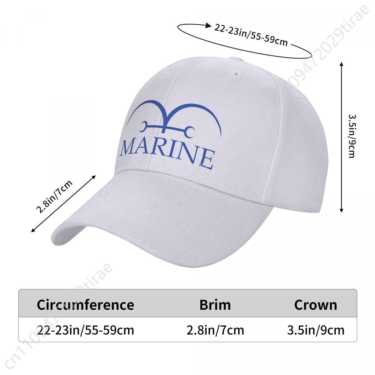Marines Flag Navy Anime Japan  - đánh giá và giá Dad Hat Cotton