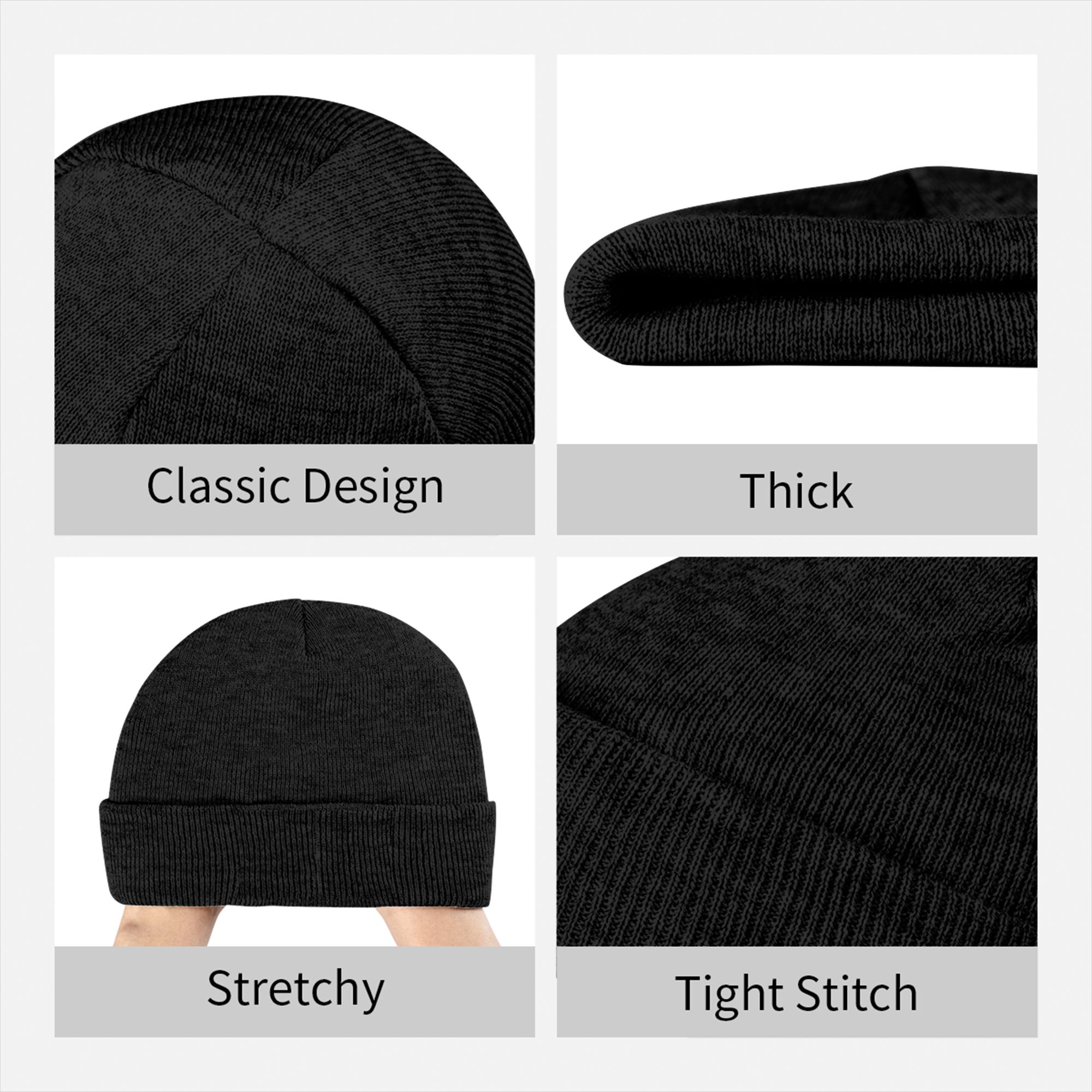 Women Men Rib Knit Cuffed Bean - đánh giá và giá Beanie Cuffed Knit