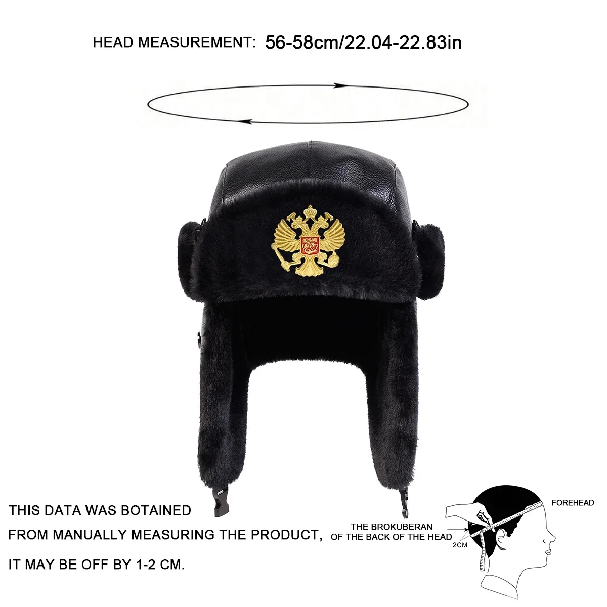 Unisex Double Headed Eagle Bad - đánh giá và giá Winter Trapper Hat