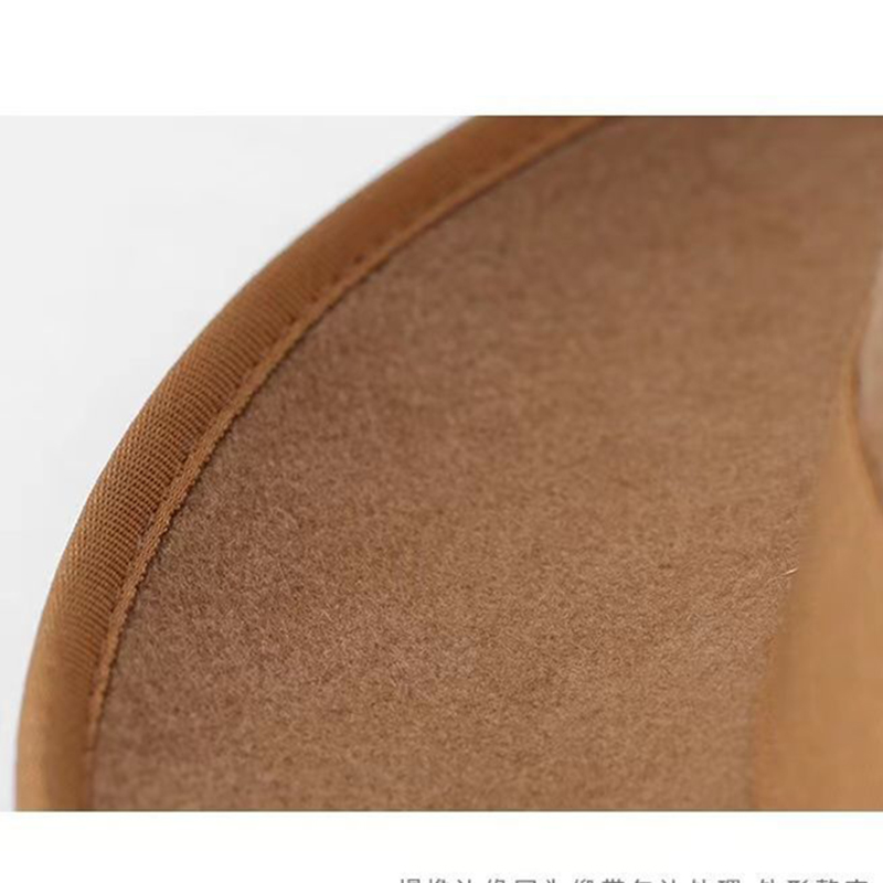 Nón Fedora Màu Đen Unisex Rộng - đánh giá và giá Fedora Hat Wool