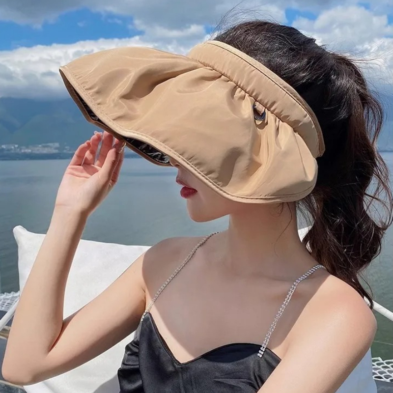 UPF50+ Foldable Headband Sun V - đánh giá và giá Visor Sun Hat
