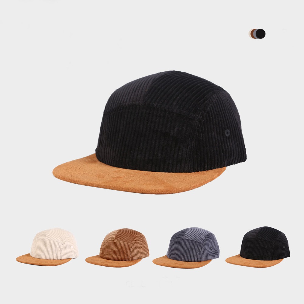 Versatile Retro Flat Brim Base - đánh giá và giá Corduroy Cap 5 Panel
